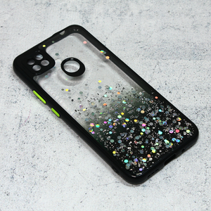 Maska Frame Glitter za Xiaomi Redmi 9C/10A crna