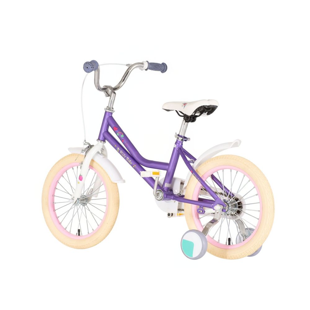 X-bike Dječiji bicikl 16" Unicorn, Ljubičasti slika 4