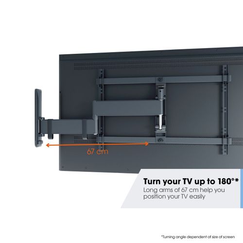 Vogels TVM3643, zidni nosač za ekrane od 40"-77", nagib do 20° pomak 180°, 35kg slika 7