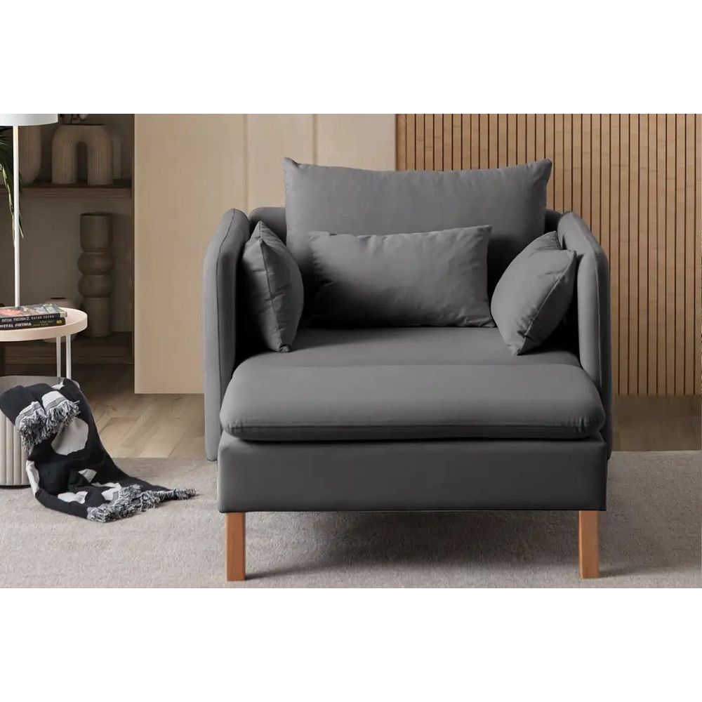 Wing Chair Flexy - Antracitna boja slika 4