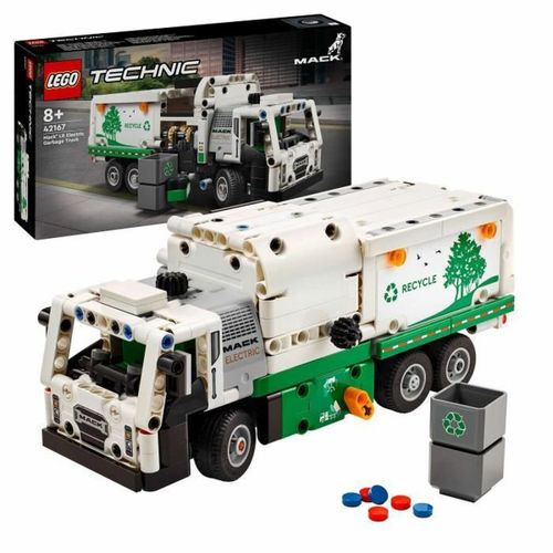 Playset Lego 42167 Mack LR Electric Garbage Truck slika 1