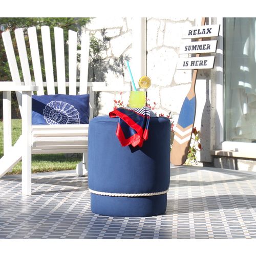 Bozcaada v3 - Blue, White Blue
White Pouffe slika 5