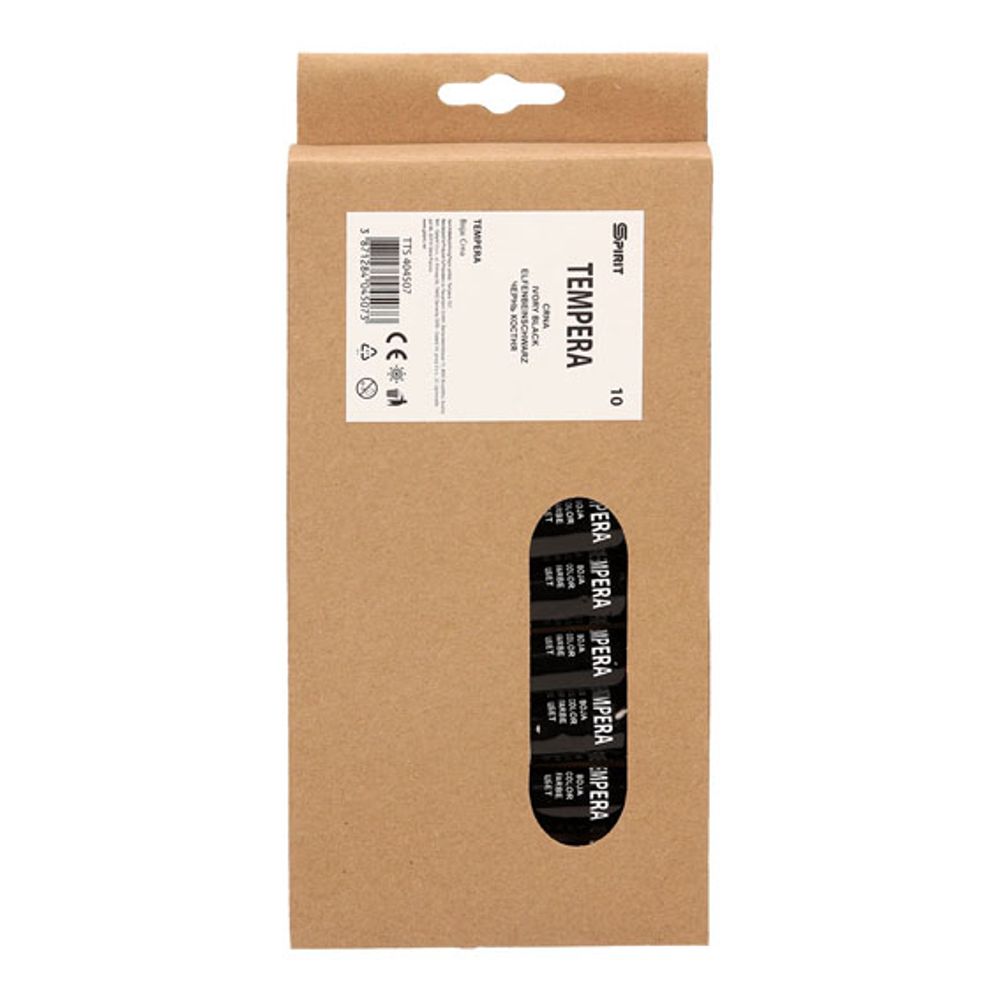 Spirit tempera boje, crna, 12 ml slika 1