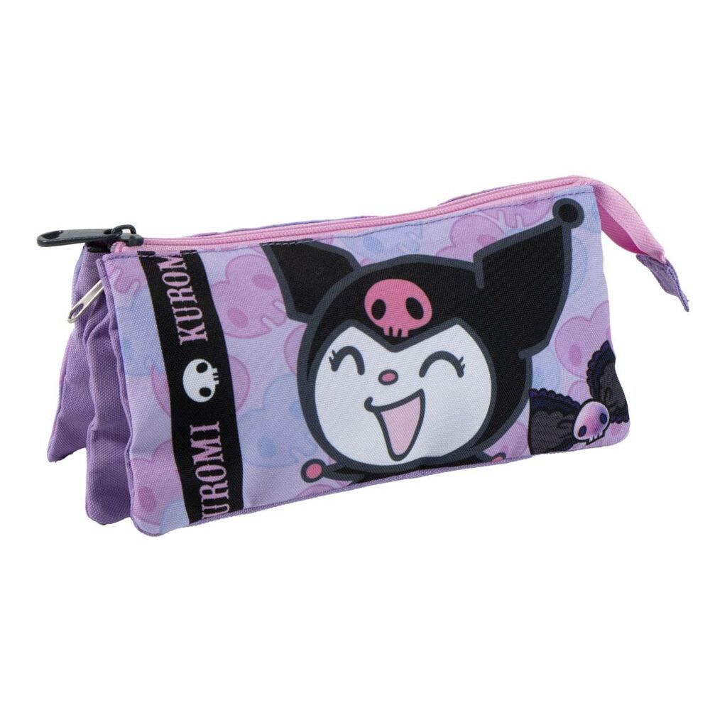 Kuromi Hello Kitty triple portatodo slika 6