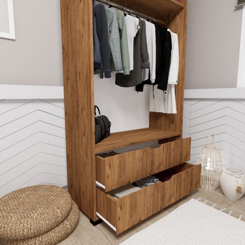 Atlas 1600-51 Atlantic Pine Wardrobe slika 8