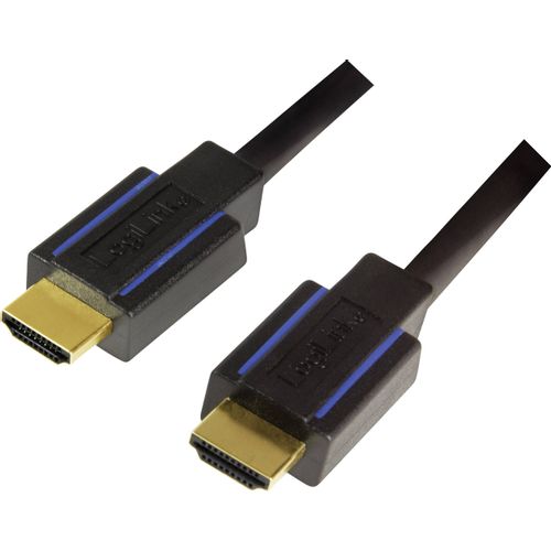 LogiLink HDMI priključni kabel HDMI A utikač, HDMI A utikač 3.00 m crna CHB005  HDMI kabel slika 6