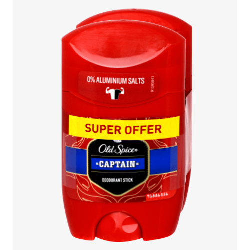 Old Spice dezodorans u stiku Captain 2 x 50 ML slika 1