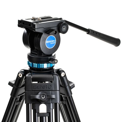 Benro KH25P Al Dual-Tube 3-sect video tripod set slika 5