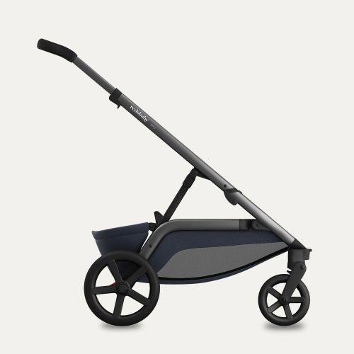 REDSBABY NUVO Twin dječja kolica 2u1 Gun Metal, Blue Slate B slika 8