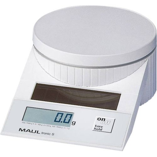 Maul MAULtronic S 5000 1515002 vaga za pisma  Opseg mjerenja (kg) 5 kg Mogućnost očitanja 2 g, 5 g  bijela slika 1