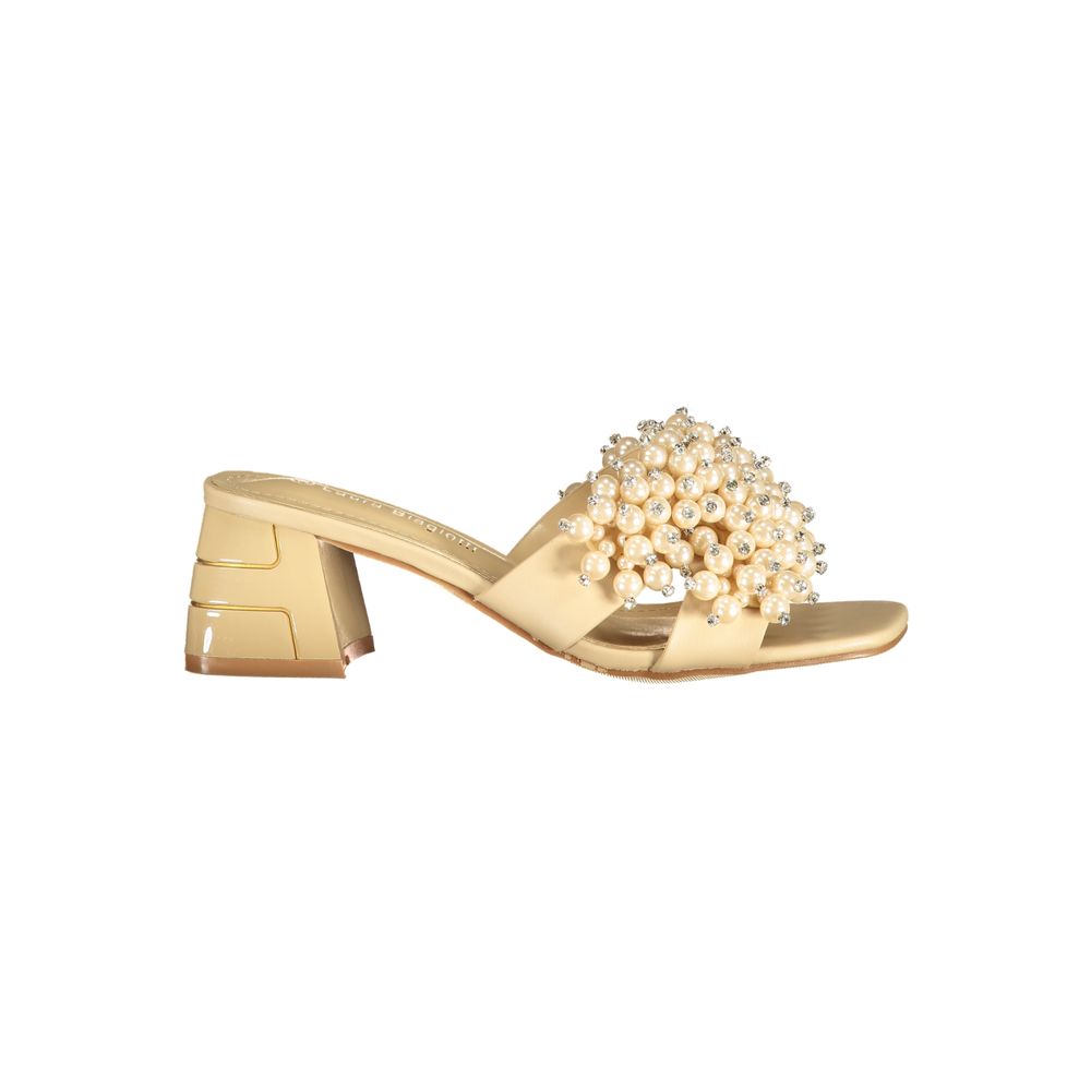 LAURA BIAGIOTTI WOMEN'S BEIGE SANDALS slika 1