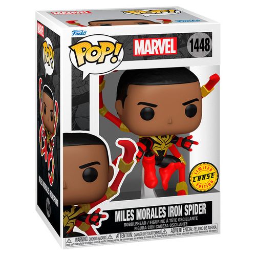 POP figure Marvel Miles Morales Iron Spider Chase slika 2