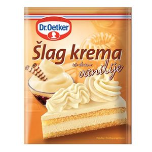 Dr. Oetker šlag krema vanilija 3/1