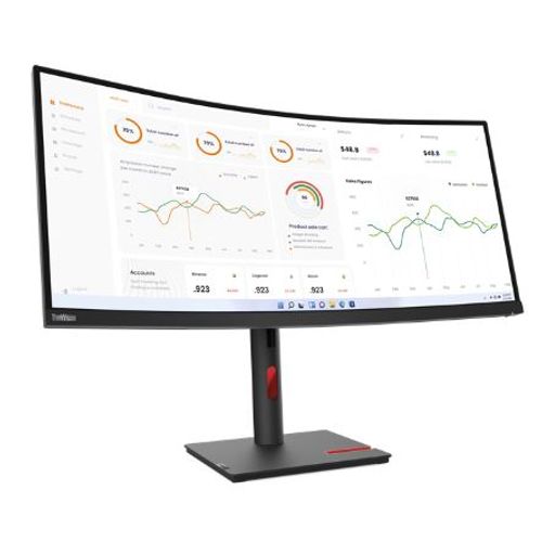 Lenovo T34w-30 (63D4GAT1EU) VA zakrivljeni monitor 34" slika 3