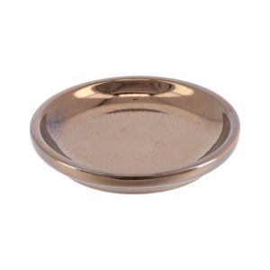 TENDANCE POSUDA ZA SAPUN 11,8X2CM PORCELAN BRONZE EFECT