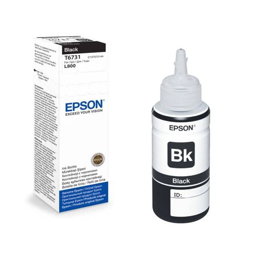 INK JET EPSON T6731 L800 BLACK EcoTank 70ML C13T67314A slika 2