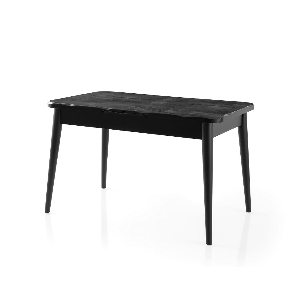 Crea - 2941 Crni Produživi Trpezarijski Sto slika 10