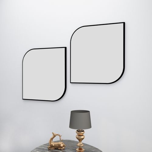 Vero - Black Black Decorative Chipboard Mirror slika 3