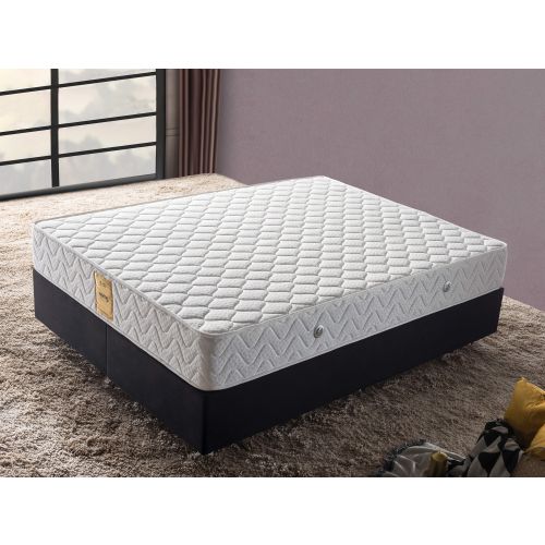 Woody Fashion Madrac, Bijela boja, Spring 150x200 cm Double SizeMemory Foam andSpring Mattress slika 2