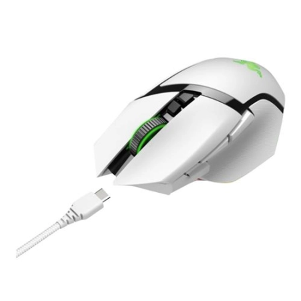 Razer Gaming Mis Basilisk V3 Pro RGB White Wireless slika 3