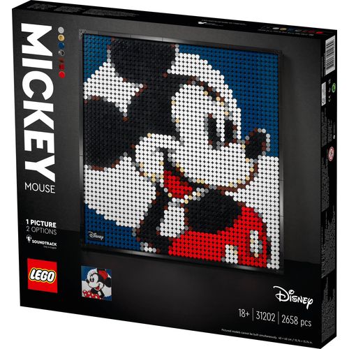 LEGO® ART 31202 Disney's Mickey Mouse slika 9