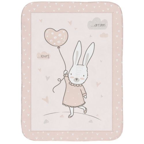 Kikka Boo dekica super soft 80/110 Rabbits in Love slika 1