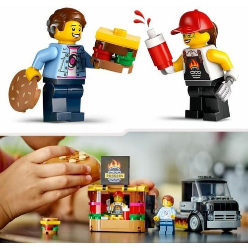 Playset Lego 60404 Hamburger truck slika 4