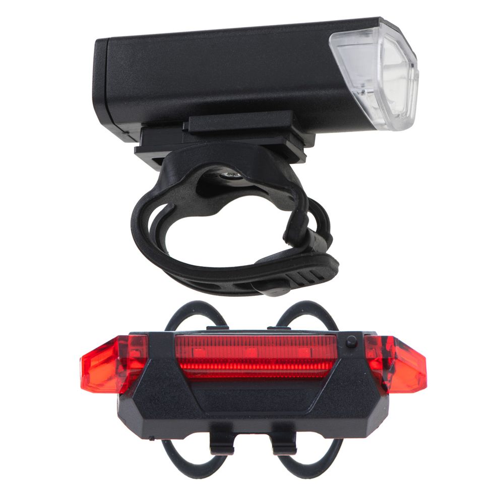 Led lampa za bicikl stražnja-prednja set usb slika 6