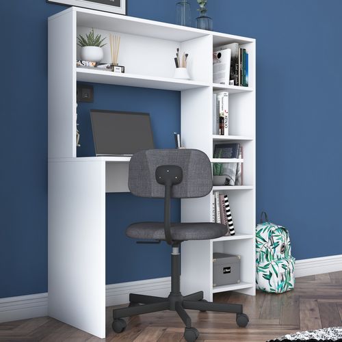 HA104 - 2063 White Study Desk slika 5