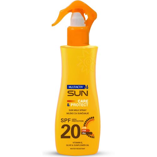 Multiactiv Sun Care&Protect Mleko za sunčanje SPF 20, 200ml  slika 1