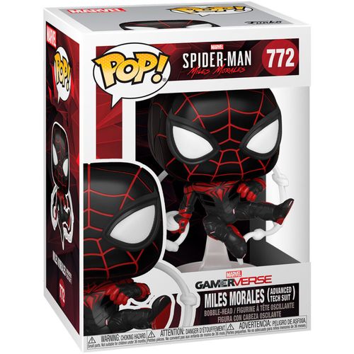 POP figure Marvel Spiderman Miles Morales Advanced Tech Suit slika 2