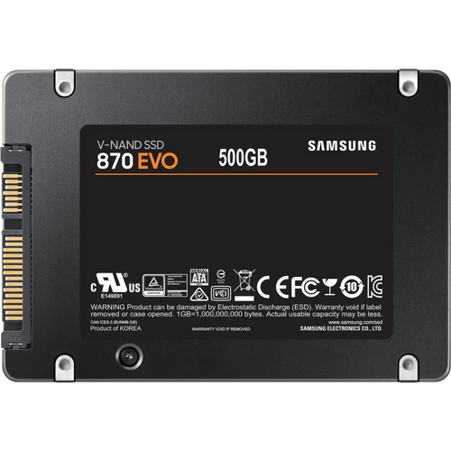 Samsung SSD 2.5", 500GB, SATA III, 870 EVO - MZ-77E500B/EU slika 2