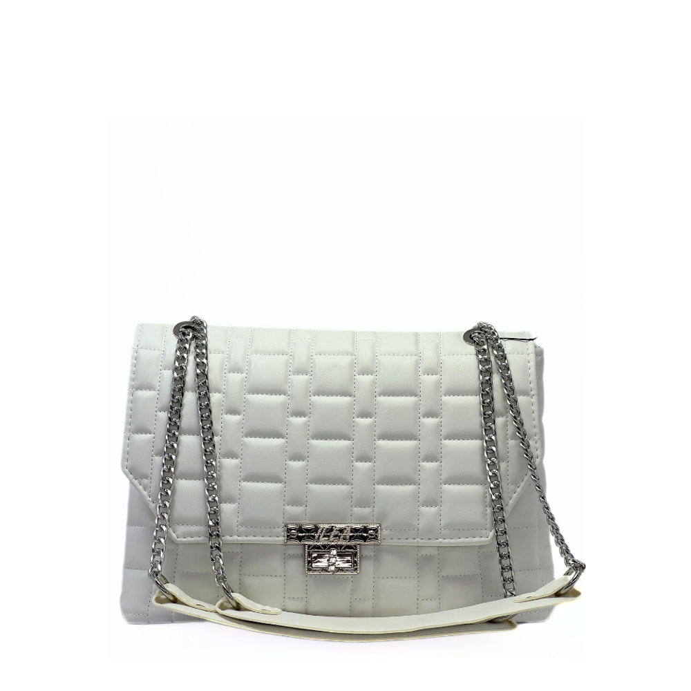 ILEA Ženska torba Ketty M 33x21cm, Bijela slika 1