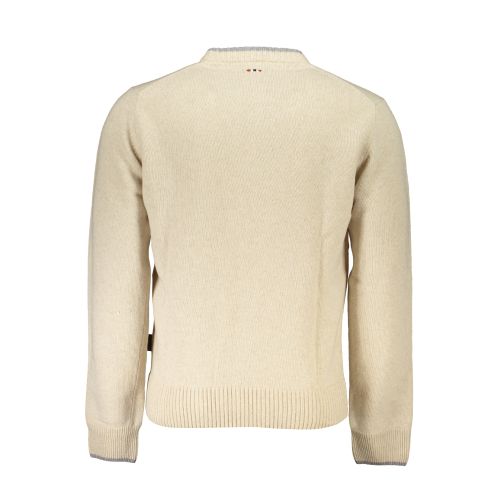 NAPAPIJRI MEN'S BEIGE SWEATER slika 2