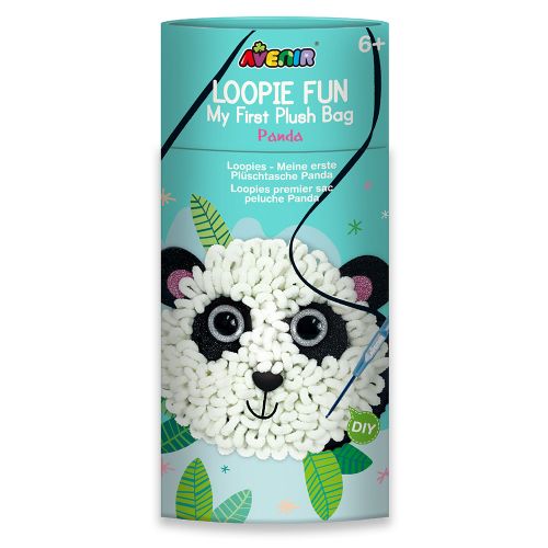 Loopie Fun moja prva plišana torba  - Panda D1 slika 1