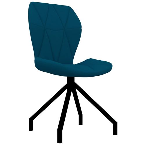 Blagovaonske stolice od umjetne kože 6 kom plave slika 17