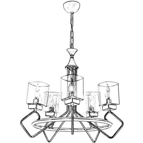 AV-1740-5E Antiquation Chandelier slika 6