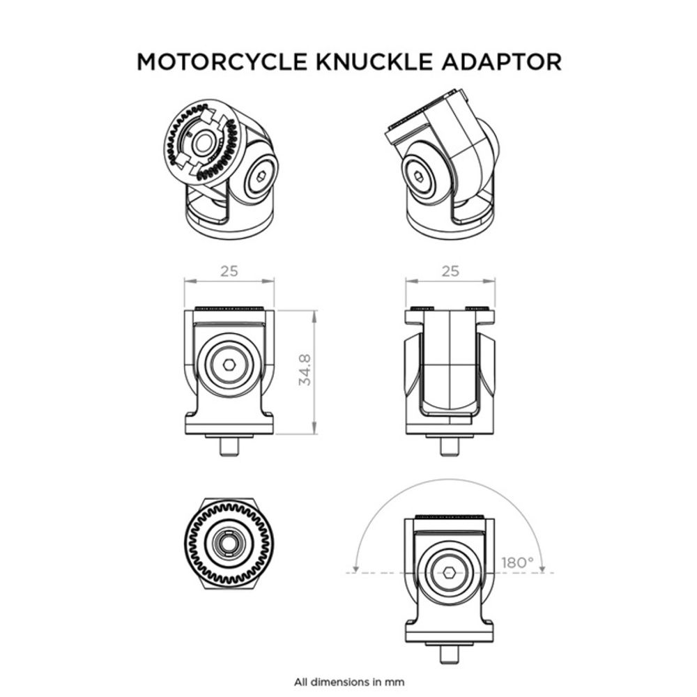 Quad Lock adapter za zglobove slika 2
