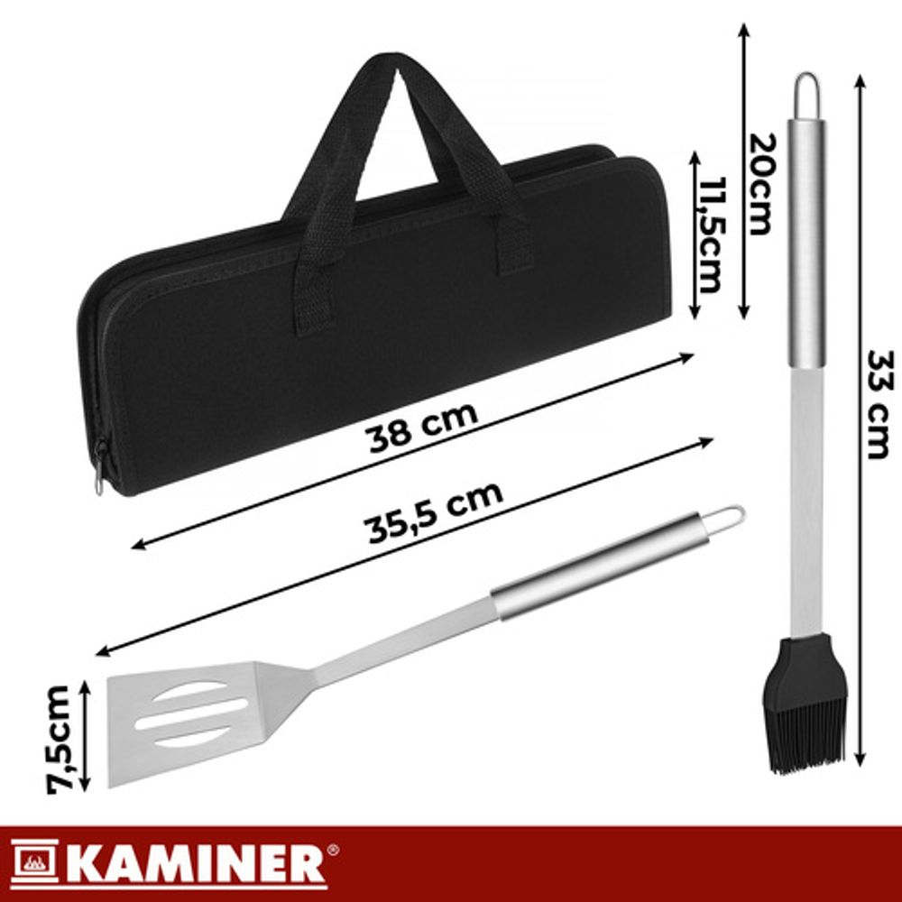 Kaminer Set alata za roštiljanje - 5 kom Kaminer 27182 slika 3
