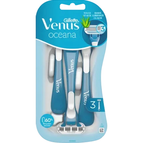 Gillette Venus Oceana ženski brijač 3 komada slika 1