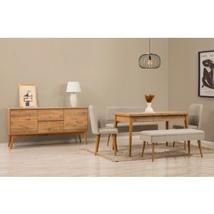 Vina Bench 04 1005 - Set za Trpezariju od Atlantik Borovine