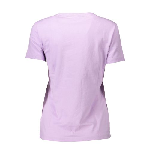 GUESS JEANS WOMEN'S SHORT SLEEVE T-SHIRT PURPLE slika 2