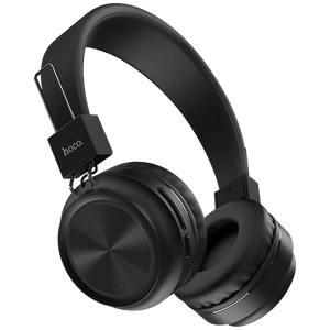 hoco. Slušalice bežične/žične, Bluetooth, 8h rada, mikrofon - W25 Promise Black