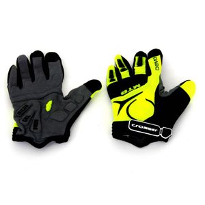 Crosser rukavice CG-537 long finger black/green M