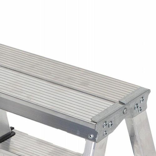 AWTOOLS aluminijski taburet s 4 stepenice, nosivost 125 kg slika 3