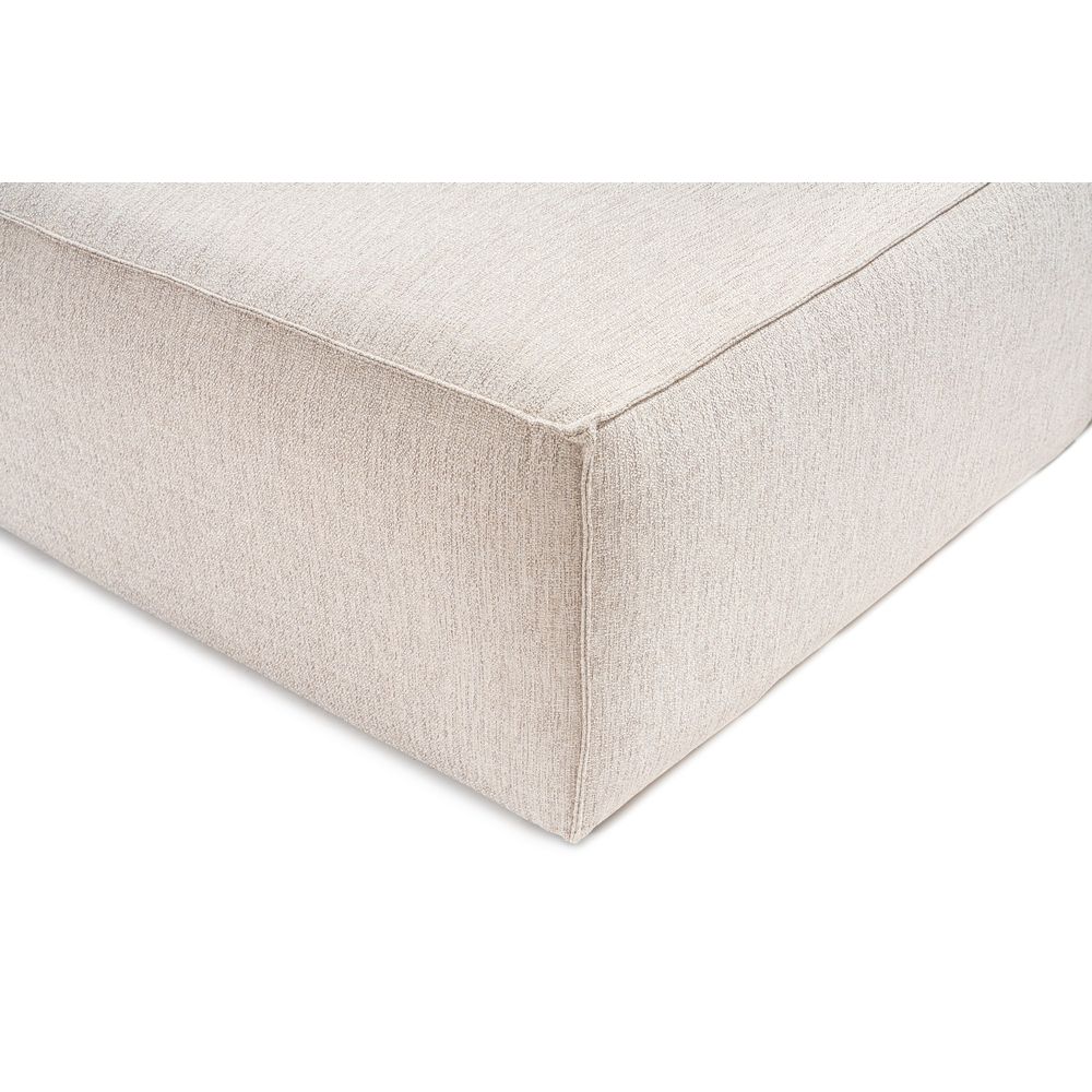 Lora (L1-O1-1R-POUFFE) - Svijetlosmeđa Ugaona Sofa slika 13