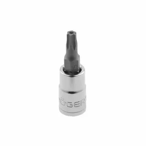 Högert Ključ nasadni 1/4" Tamper Torx TT8, CrV, 37mm