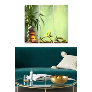 Dekorativna MDF Slika u Više Boja MDF112343234 (Set od 3 Komada)