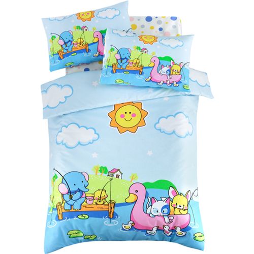 Colourful Cotton Komplet posteljine za bebe od ranforcea Balıkçı slika 2