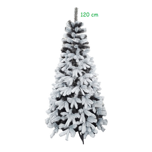 Umjetno božićno drvce – EMILI crno - siva – 120cm